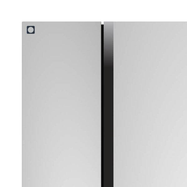 Mini Fridge with Freezer for Bedroom Office or Dorm with Adjustable Remove Glass Shelves Compact Refrigerator - Imagem 2
